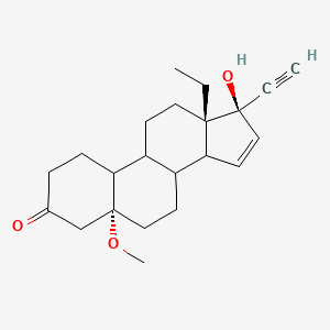 molecular formula C22H30O3 B1165117 Gestodene Impurity I 