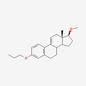 molecular formula C22H30O2 B1165120 delta-9(11)-Promestriene 