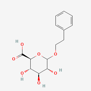 molecular formula C14H18O7 B1165129 2-苯乙基葡萄糖醛酸 CAS No. 18997-55-2