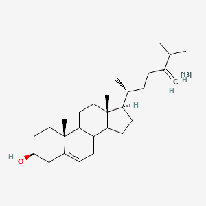 molecular formula C2713CH46O B1165137 24-Methylenecholesterol-13C 
