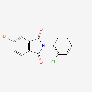 5-bromo-2-(2-chloro-4-methylphenyl)-1H-isoindole-1,3(2H)-dione