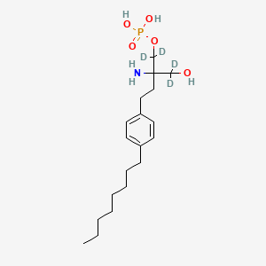 molecular formula C19H30D4NO5P B1165153 Fingolimod phosphate D4 