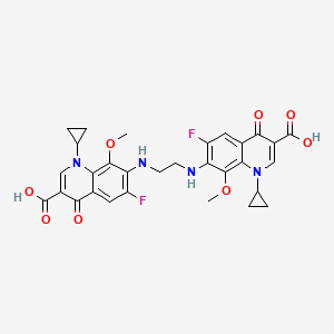 molecular formula C30H28F2N4O8 B1165157 Gatifloxacin Dimer 4 CAS No. 1497338-53-0
