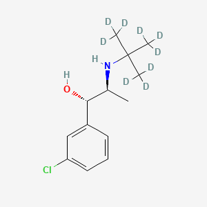 molecular formula C13H31Cl2NO B1165160 rac threo-Dihydro Bupropion-d9 CAS No. 80478-42-8