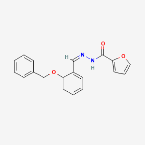 N'-{(1Z)-[2-(benzyloxy)phenyl]methylene}-2-furohydrazide