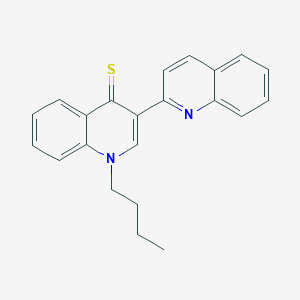 1'-butyl-2,3'-biquinoline-4'(1'H)-thione