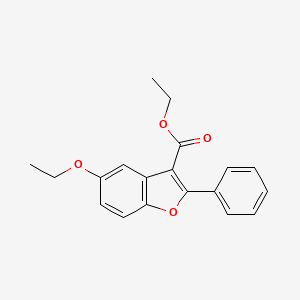 Ethyl 5-ethoxy-2-phenyl-1-benzofuran-3-carboxylate