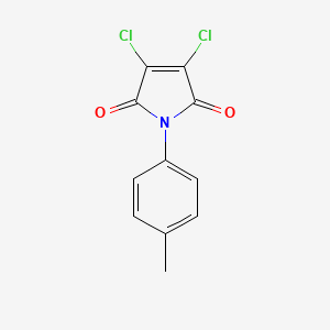 1H-Pyrrole-2,5-dione, 3,4-dichloro-1-(4-methylphenyl)-