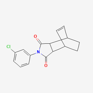 2-(3-chlorophenyl)-3a,4,7,7a-tetrahydro-1H-4,7-ethanoisoindole-1,3(2H)-dione