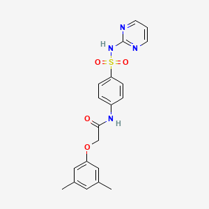 2-(3,5-Dimethyl-phenoxy)-N-[4-(pyrimidin-2-ylsulfamoyl)-phenyl]-acetamide