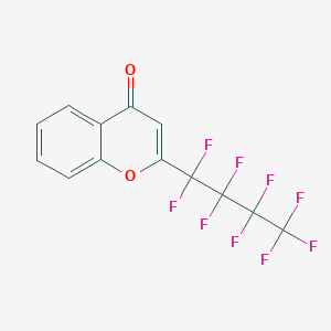 2-(nonafluorobutyl)-4H-chromen-4-one