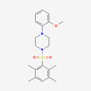 1-(2-Methoxyphenyl)-4-(2,3,5,6-tetramethylbenzenesulfonyl)piperazine