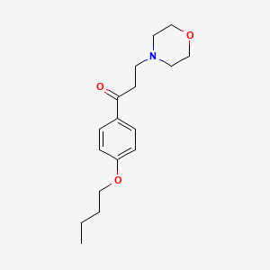 1-(4-Butoxyphenyl)-3-(morpholin-4-yl)propan-1-one