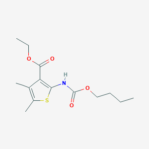 Ethyl 2-[(butoxycarbonyl)amino]-4,5-dimethylthiophene-3-carboxylate