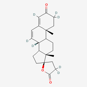molecular formula C22H21D7O3 B1165250 Canrenone-D7 (major) 