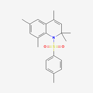 2,2,4,6,8-Pentamethyl-1-[(4-methylphenyl)sulfonyl]-1,2-dihydroquinoline