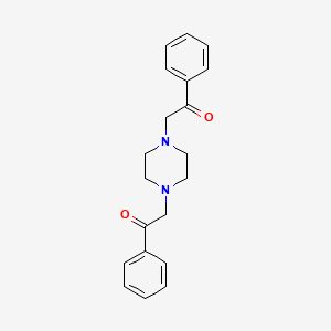 2,2'-Piperazine-1,4-diylbis(1-phenylethanone)