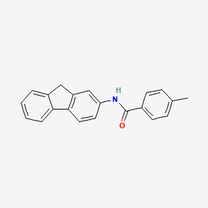 n-(9h-Fluoren-2-yl)-4-methylbenzamide