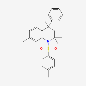 2,2,4,7-Tetramethyl-1-[(4-methylphenyl)sulfonyl]-4-phenyl-1,2,3,4-tetrahydroquinoline