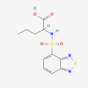 N-(2,1,3-Benzothiadiazol-4-ylsulfonyl)norvaline