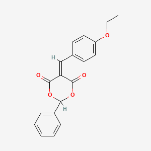 5-(4-Ethoxybenzylidene)-2-phenyl-1,3-dioxane-4,6-dione