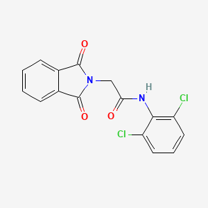 N-(2,6-dichlorophenyl)-2-(1,3-dioxo-1,3-dihydro-2H-isoindol-2-yl)acetamide