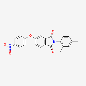 2-(2,4-dimethylphenyl)-5-(4-nitrophenoxy)-1H-isoindole-1,3(2H)-dione