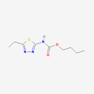 butyl N-(5-ethyl-1,3,4-thiadiazol-2-yl)carbamate