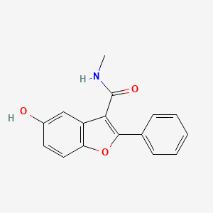 5-hydroxy-N-methyl-2-phenyl-1-benzofuran-3-carboxamide