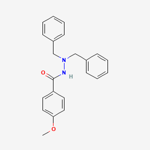 N',N'-dibenzyl-4-methoxybenzohydrazide