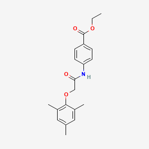 Ethyl 4-(((mesityloxy)acetyl)amino)benzoate