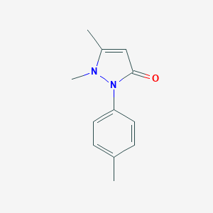 B116542 1,5-Dimethyl-2-(p-tolyl)-1H-pyrazol-3(2H)-one CAS No. 56430-08-1