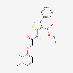 Ethyl 2-{[(2,3-dimethylphenoxy)acetyl]amino}-4-phenylthiophene-3-carboxylate