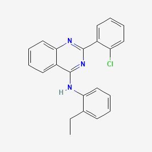 2-(2-chlorophenyl)-N-(2-ethylphenyl)quinazolin-4-amine