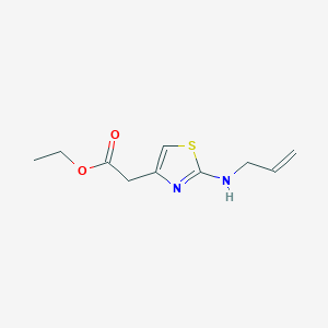 Ethyl [2-(prop-2-en-1-ylamino)-1,3-thiazol-4-yl]acetate