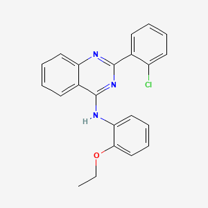 2-(2-chlorophenyl)-N-(2-ethoxyphenyl)quinazolin-4-amine