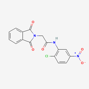 N-(2-chloro-5-nitrophenyl)-2-(1,3-dioxo-1,3-dihydro-2H-isoindol-2-yl)acetamide