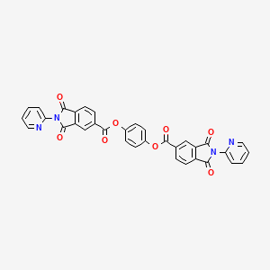 1,4-Phenylene bis(1,3-dioxo-2-(pyridin-2-yl)isoindoline-5-carboxylate)