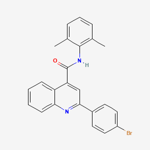 2-(4-bromophenyl)-N-(2,6-dimethylphenyl)quinoline-4-carboxamide