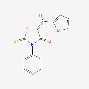 5-Furan-2-ylmethylene-3-phenyl-2-thioxo-thiazolidin-4-one