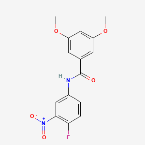 N-(4-fluoro-3-nitrophenyl)-3,5-dimethoxybenzamide