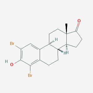 molecular formula C18H20Br2O2 B116568 2,4-二溴雌酮 CAS No. 60788-62-7