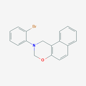 2-(2-bromophenyl)-2,3-dihydro-1H-naphtho[1,2-e][1,3]oxazine