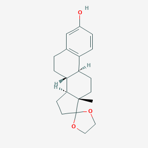 molecular formula C20H26O3 B116569 雌酮 17-乙烯缩酮 CAS No. 900-83-4