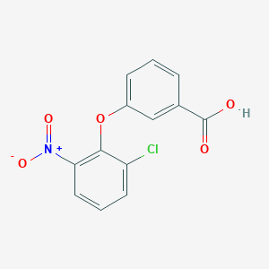 3-(2-Chloro-6-nitrophenoxy)benzoic acid