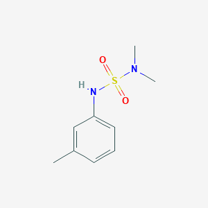 Dimethyl[(3-methylphenyl)sulfamoyl]amine