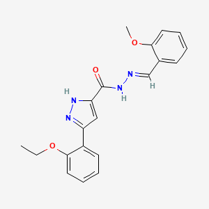 3-(2-Ethoxyphenyl)-N'-(2-methoxybenzylidene)-1H-pyrazole-5-carbohydrazide