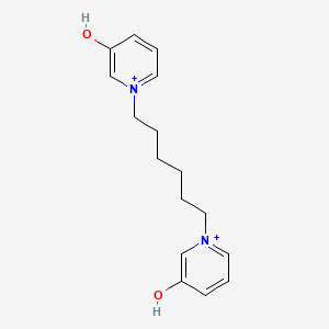 1,1'-Hexane-1,6-diylbis(3-hydroxypyridinium)