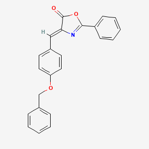 4-(4-Benzyloxy-benzylidene)-2-phenyl-4H-oxazol-5-one