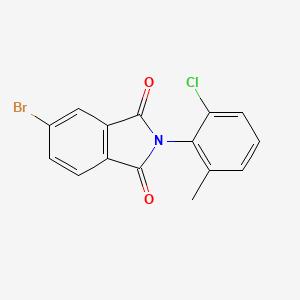 5-bromo-2-(2-chloro-6-methylphenyl)-1H-isoindole-1,3(2H)-dione